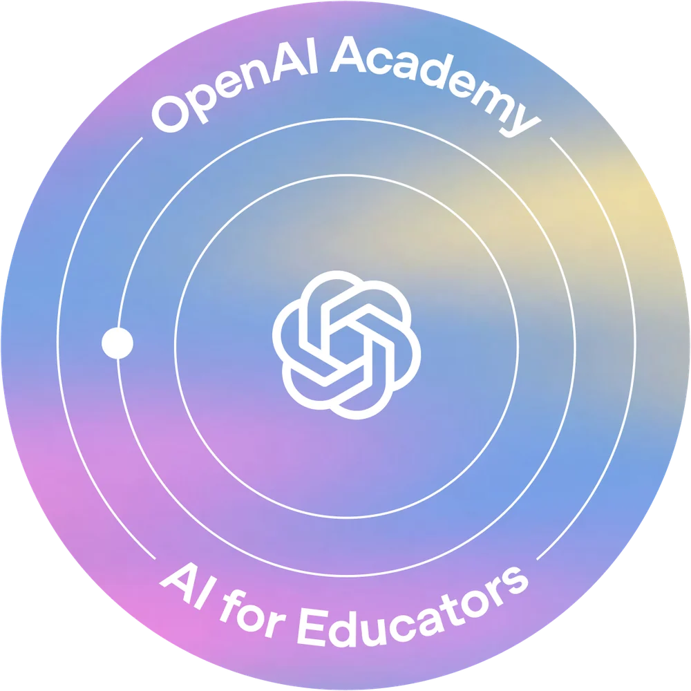 Digital badge AI for Educators — OpenAI Academy, cấp cho Lê Văn Quốc Hiệp